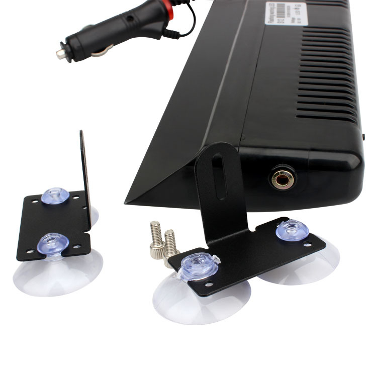 Đèn chớp xanh đỏ, gắn kính lái cho xe cảnh sát, xe ưu tiên, cảnh báo khẩn cấp S12 12 Led 12V - FLASHING KING