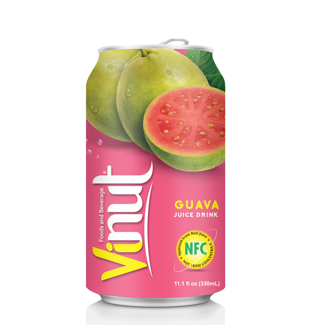 Thùng 24 Lon Nước Ép Ổi Vinut 330ml