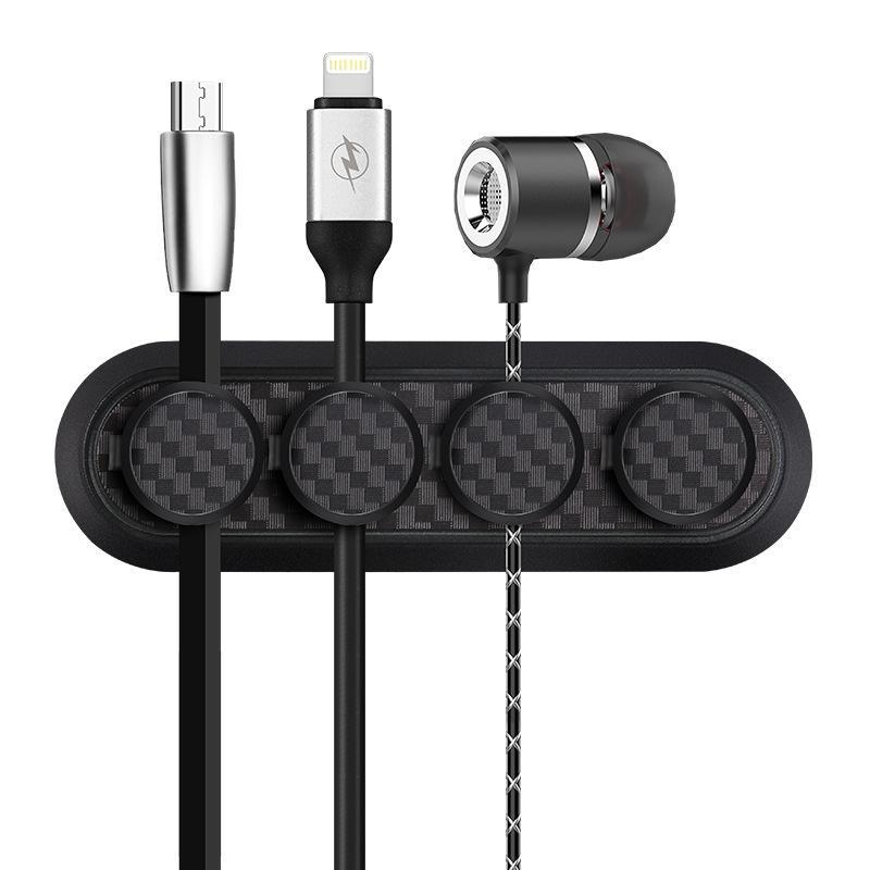 Thuận lợi nhất kết cấu sợi carbon đường hút từ tính tổ chức dòng clip dòng dữ liệu trung tâm lưu trữ quà tặng sáng tạo máy tính để bàn dòng hoàn thiện thẻ