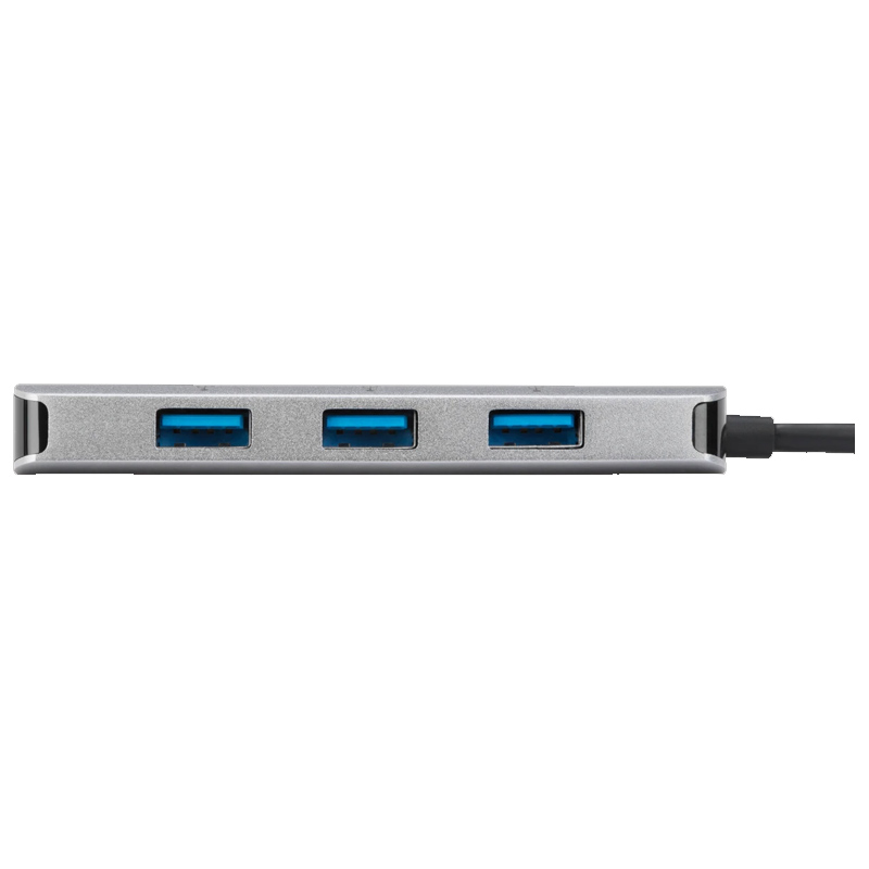 Cổng Chuyển TARGUS 4 In 1 USB-C To 3xUSB-A + Ethernet Adapter - ACA959 - Hàng Chính Hãng