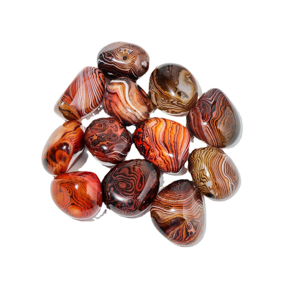 Bịch 100 Gram Đá Thanh Tẩy Silk Agate Tự Nhiên Hiếm Gặp Size 3-4 Cm