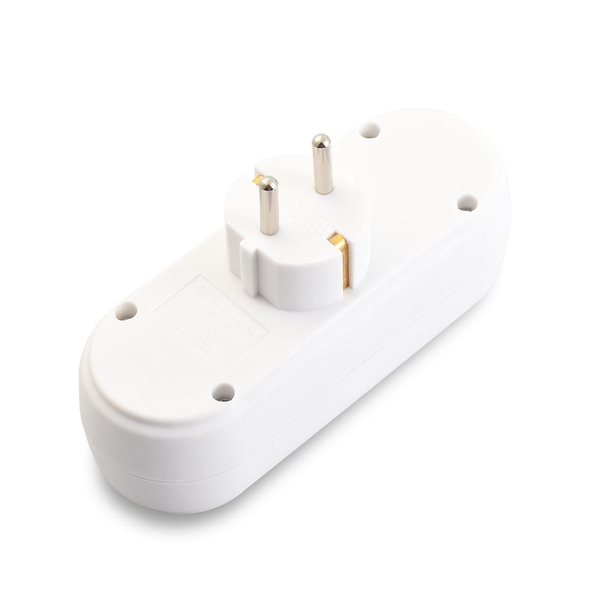 Đầu Cắm Chuyển Đổi 3 Cổng 16a 250v Eu / German Plug 1 Sang 3