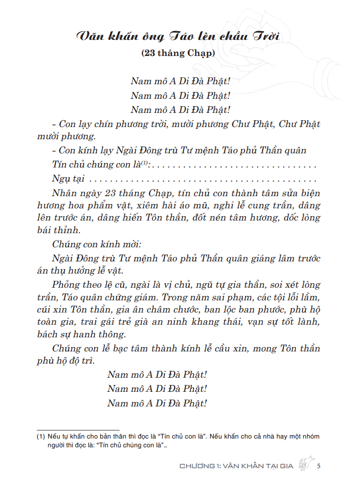 Tập Văn Cúng Gia Tiên