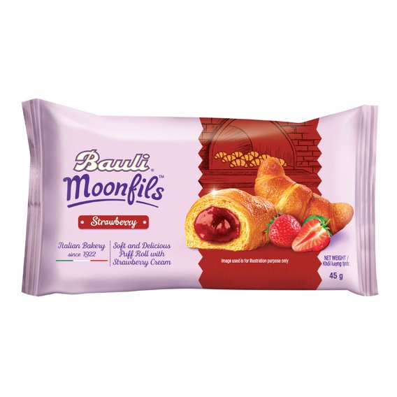 Bánh Bauli Moonfils Strawberry 45g