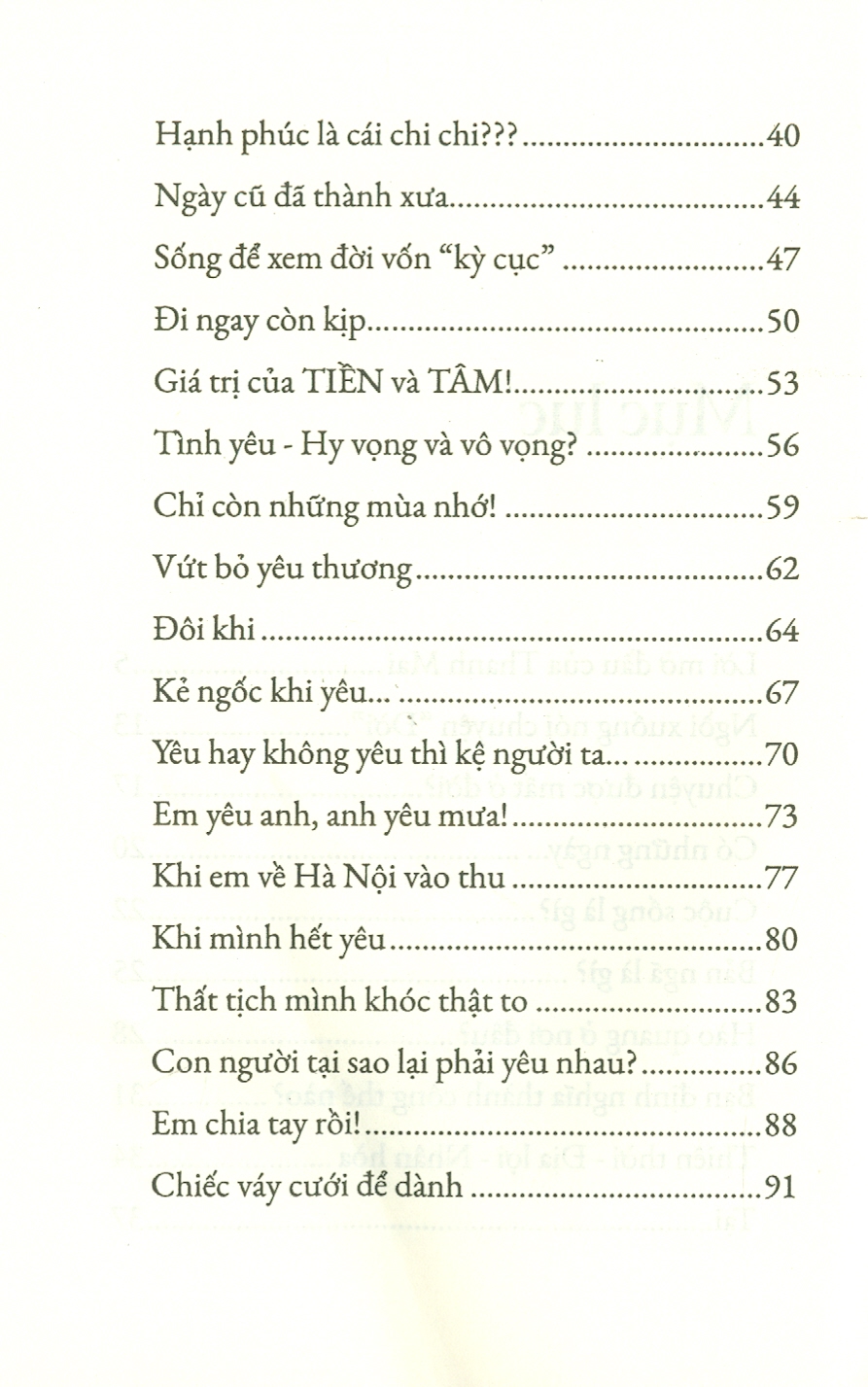 SỐNG NHƯ TRÁI DỨA