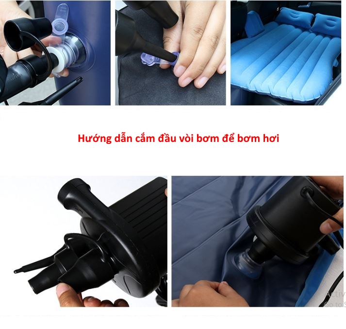 Giường đệm, nệm hơi cho xe ô tô xe hơi