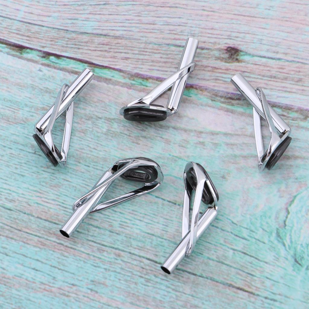 5pcs 26mm Fishing Top Rings Rod Pole Repair Kit Line Guides Eyes Stainless