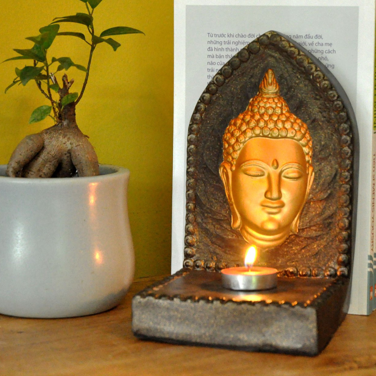 Tượng mặt Phật Thích Ca 3D