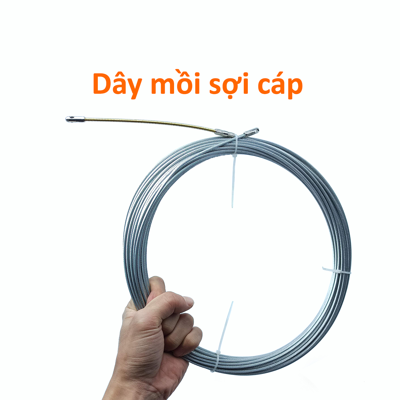 Dây mồi luồn ống sợi cáp trần các loại 10m - 15m - 20m -25m