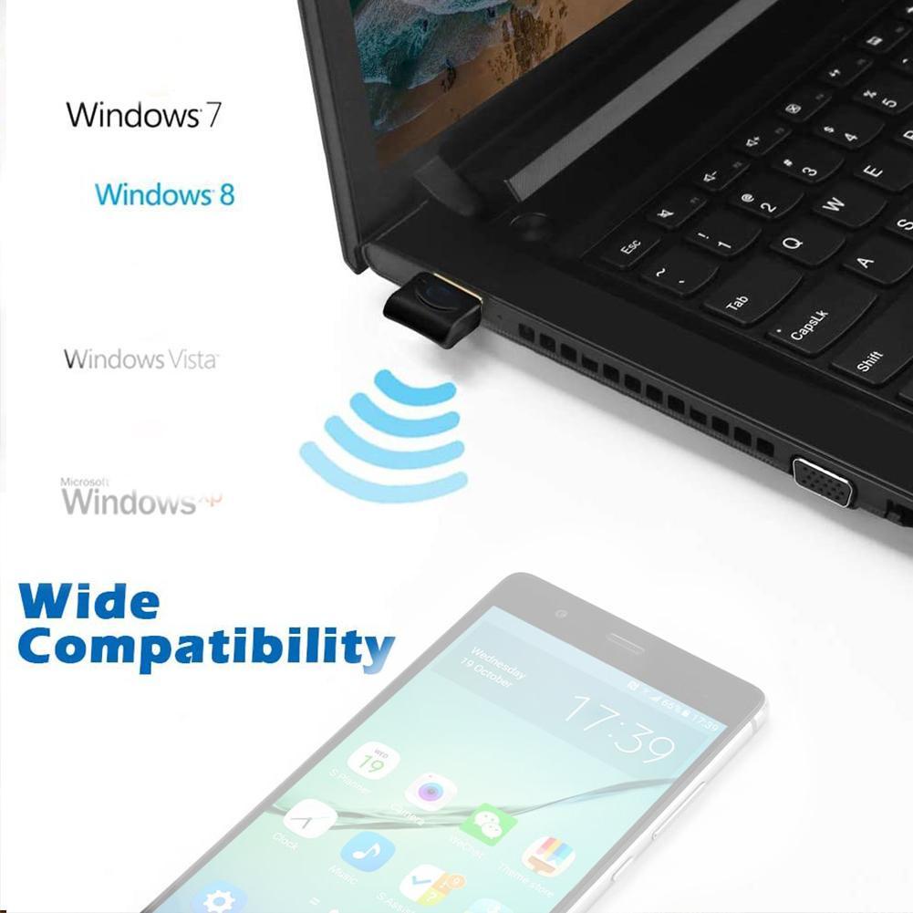 USB dành Cho Pc Laptop giúp khả năng kết nối Bluetooth 5.0  N0M6 Chất Lượng Cao