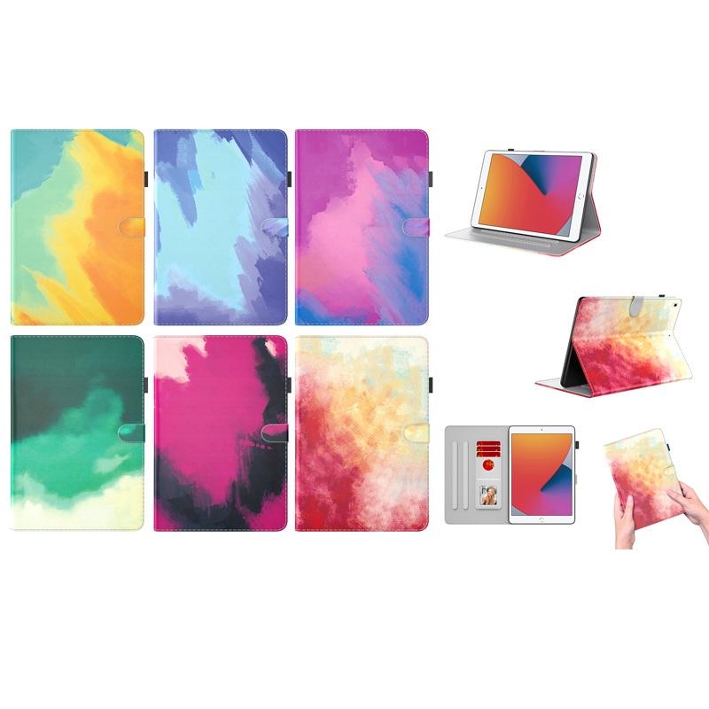 Bao da máy tính bảng màu nước cho iPad Air 2 Air 4 iPad 10.2  iPad Pro 11 Pro 12.9   5th 6th 7th 8th 9th