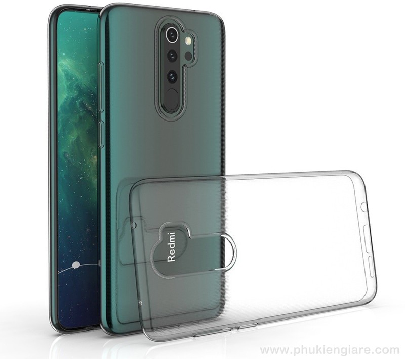 Ốp lưng cao cấp cho Xiaomi Redmi Note 8 Pro silicon dẻo trong suốt Loại A+