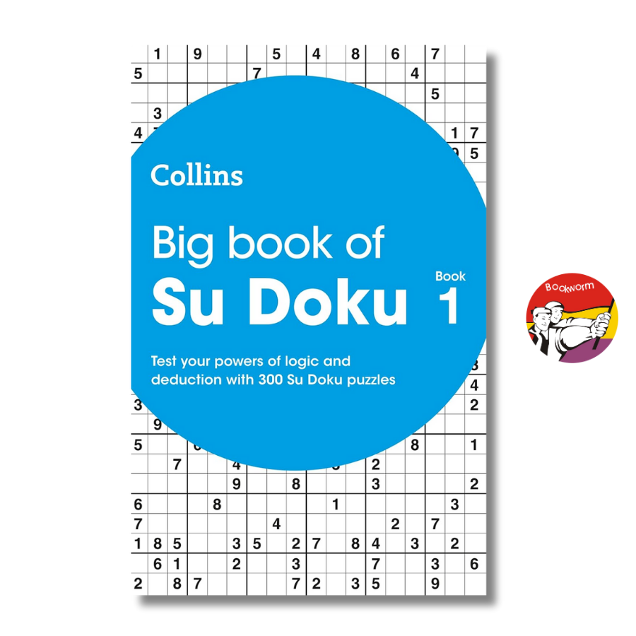 Sách - Big Book of Su Doku Book 1 by Collins | Test Powers of Logic with Su Doku Puzzles