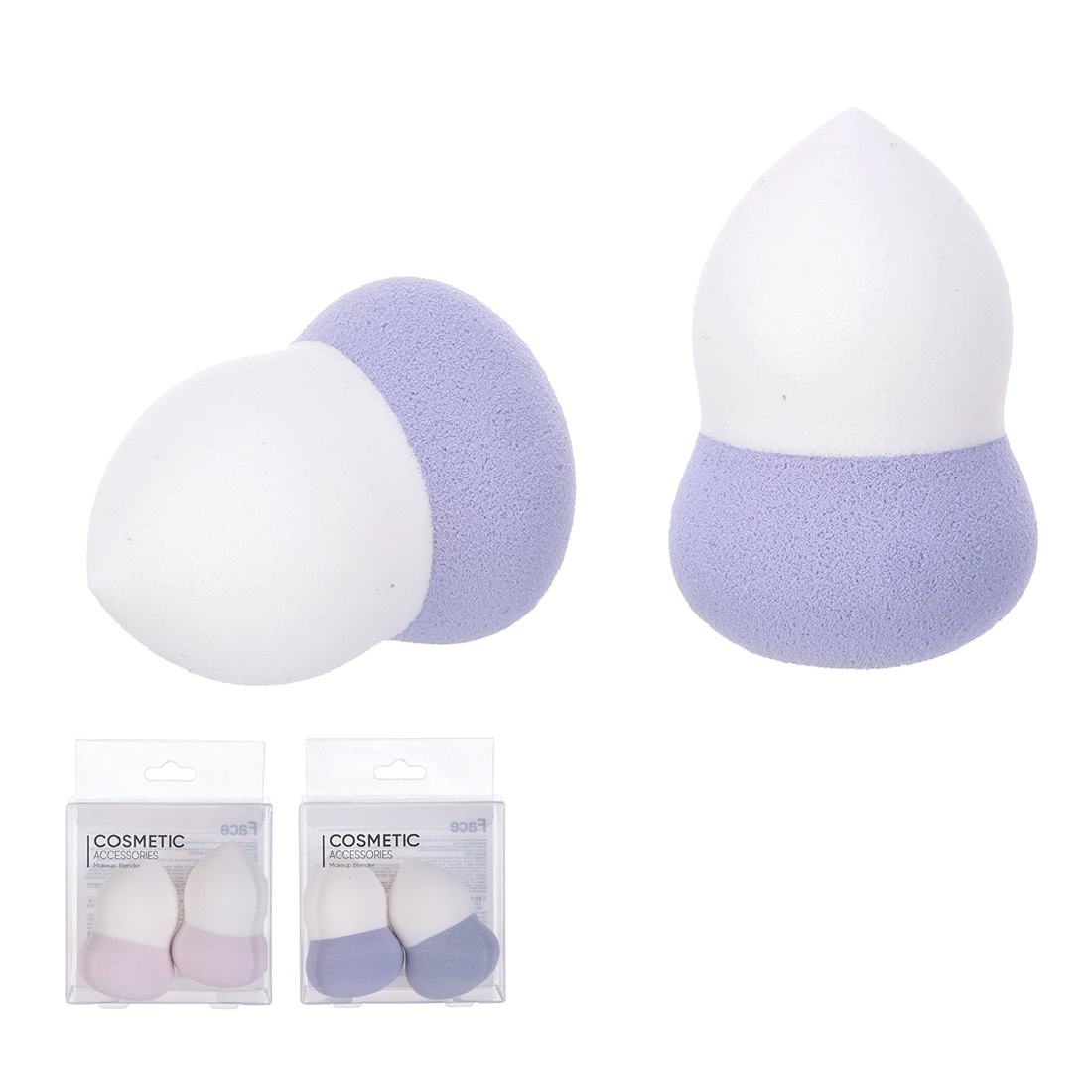 Bông phấn hai màu Miniso 2 cái - Hàng chính hãng