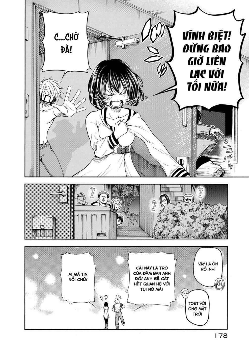cô gái thích lặn - grand blue chapter 19.5 22