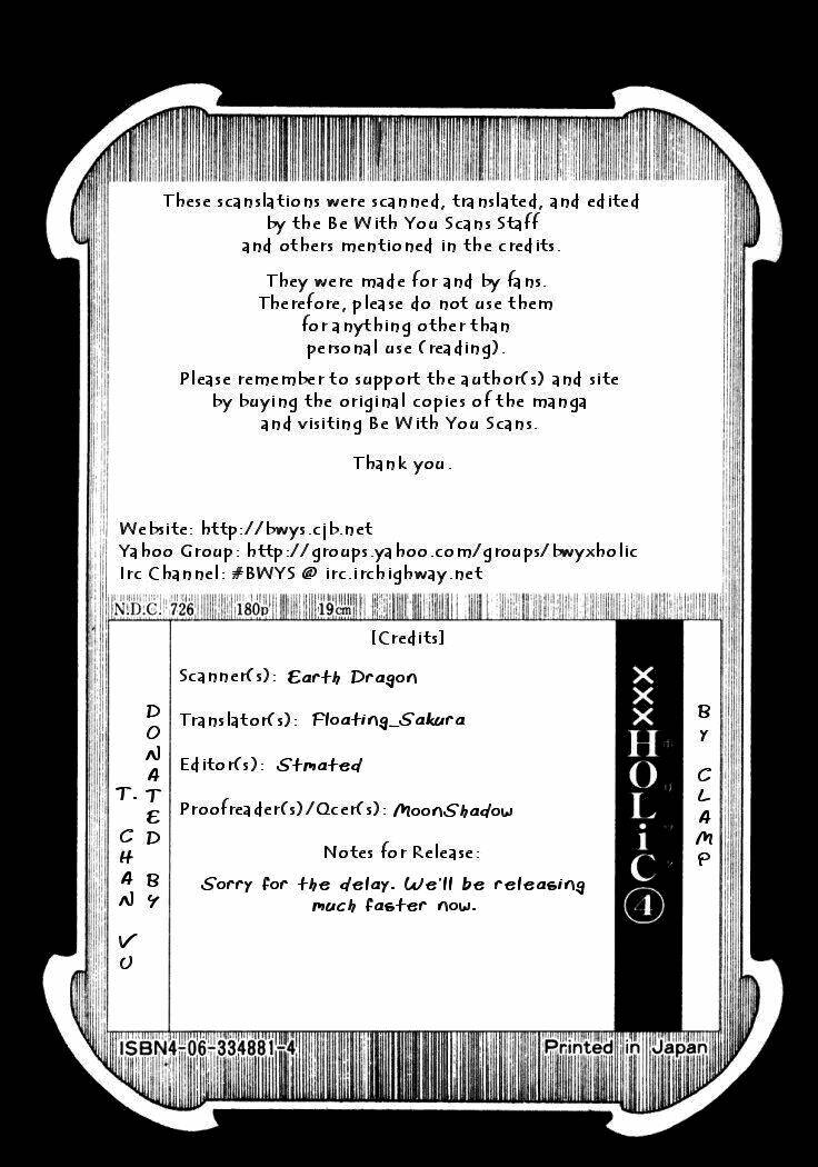 xxxholic - hành trình bí ẩn chapter 25 2