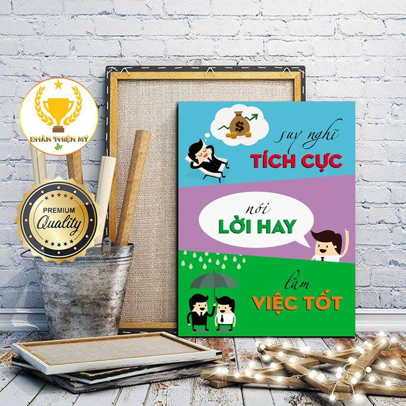 Tranh động lực- trang trí phòng khách phòng làm việc