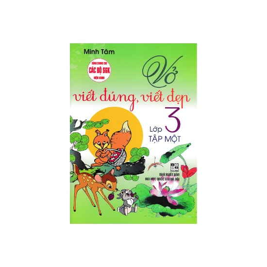 Sách - Vở Viết Đúng, Viết Đẹp Lớp 3 - Tập 1