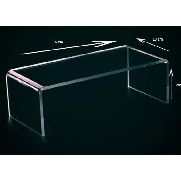 Kệ Mica TRONG SUỐT Chữ U - Dày 2 Ly 3 LY