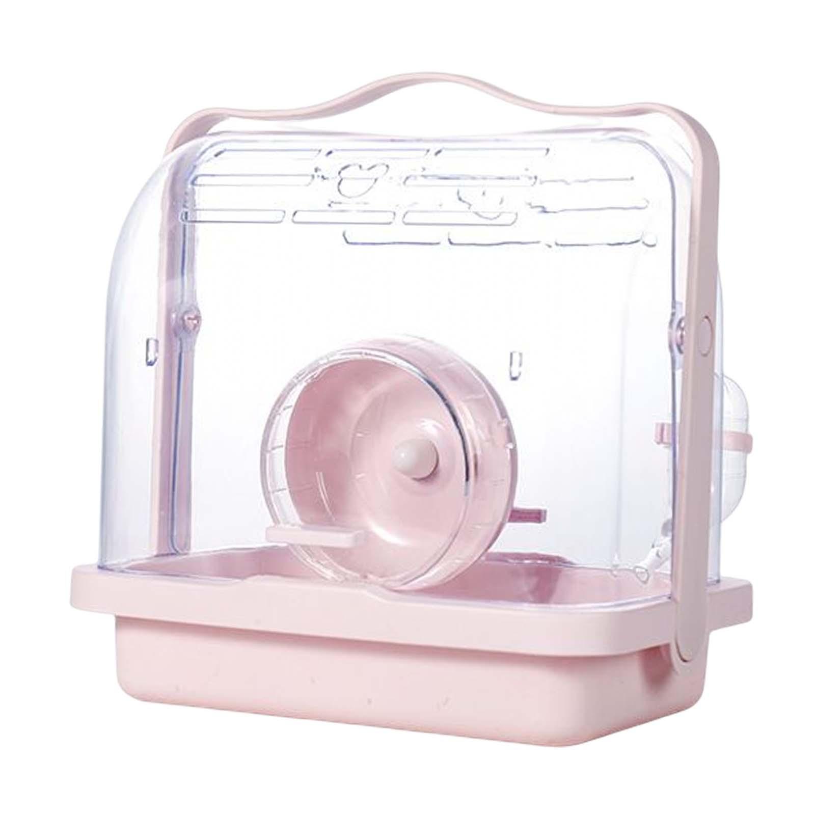 Hamster Carrier Cage Hamster Cage Travel Carrier Pet Cage for Hedgehog