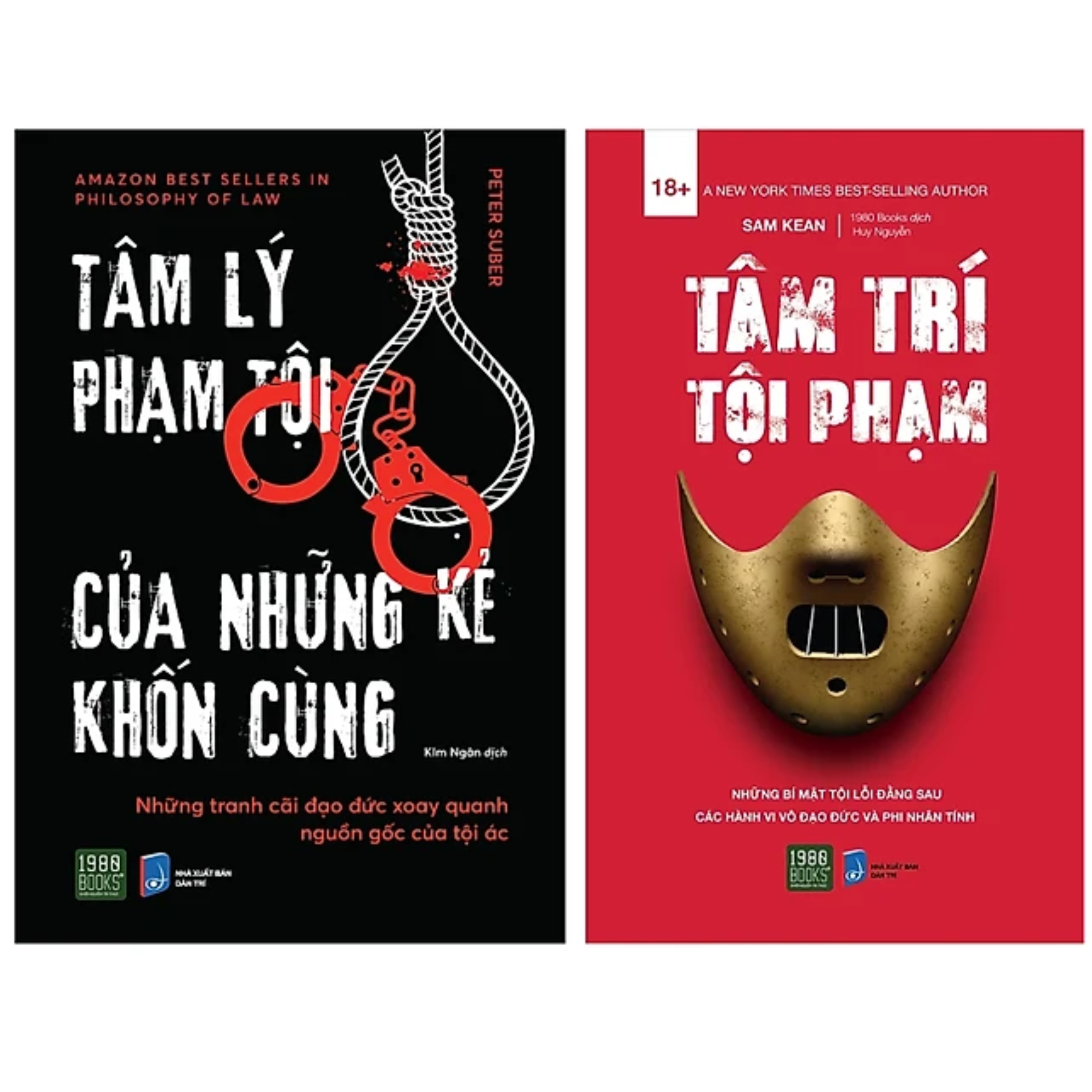Combo 2Q Sách Tâm Lý : Tâm Trí Tội Phạm + Tâm Lý Phạm Tội Của Những Kẻ Khốn Cùng