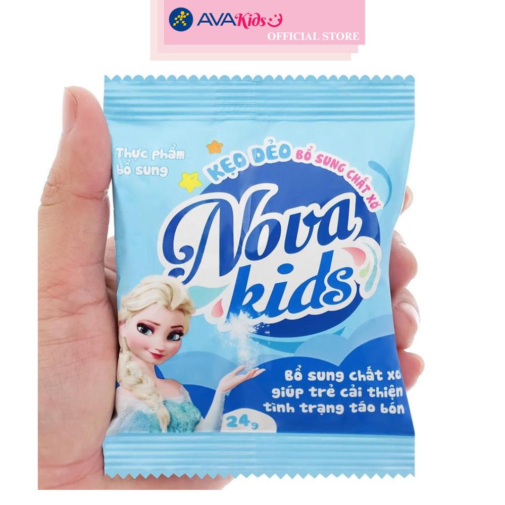Kẹo dẻo Nova.Kids bổ sung chất xơ 24g (từ 1 tuổi) - Màu ngẫu nhiên