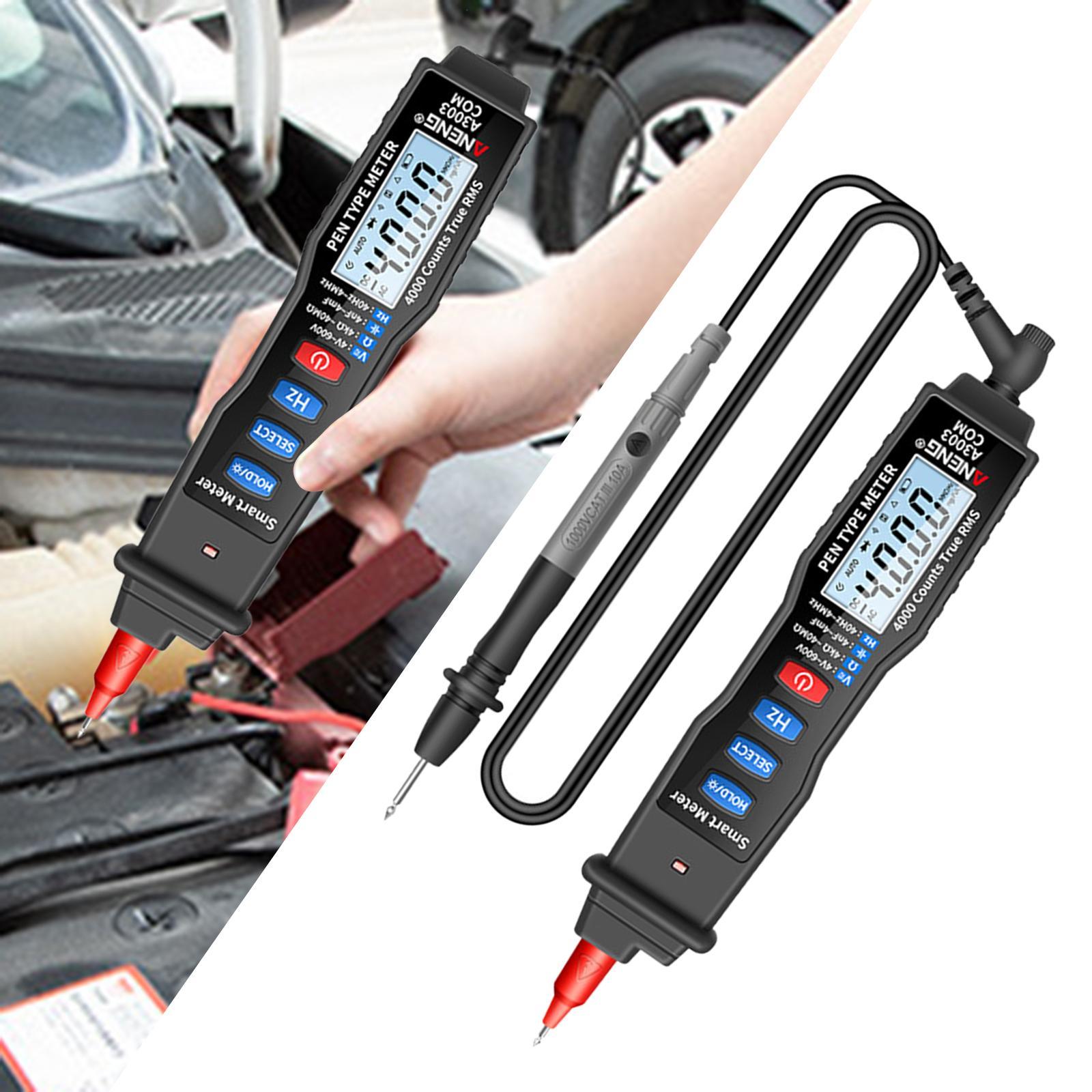 Multimeter 4000 Counts Capacitor Tester Capacitance Tester Tool for AC/DC Voltage Capacitance
