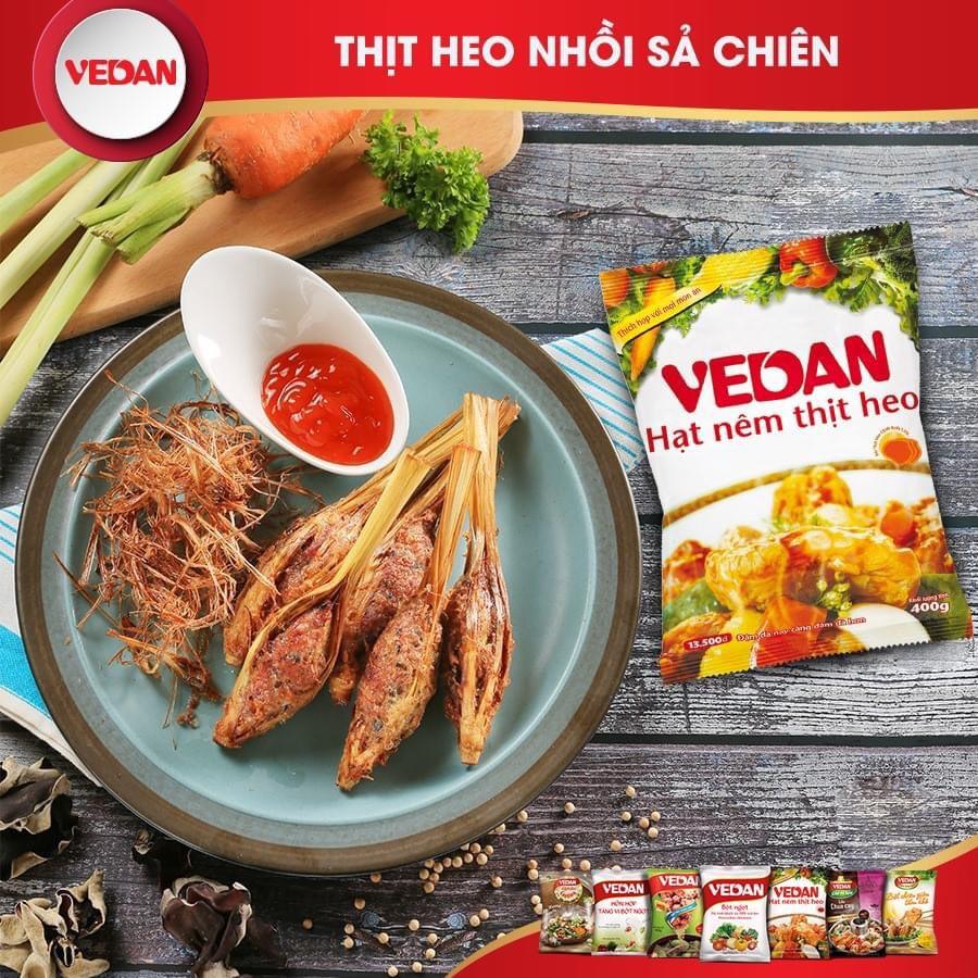 Combo 3 Gói Hạt Nêm Thịt Heo VEDAN 400g