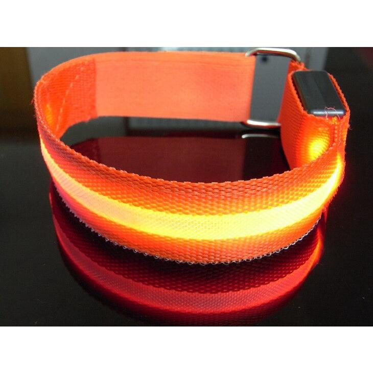 LED Reflective Light Arm Armband Strap Safety Belt For Night Running Cycling Hand Strap Wristband Wrist Bracelets Dropship