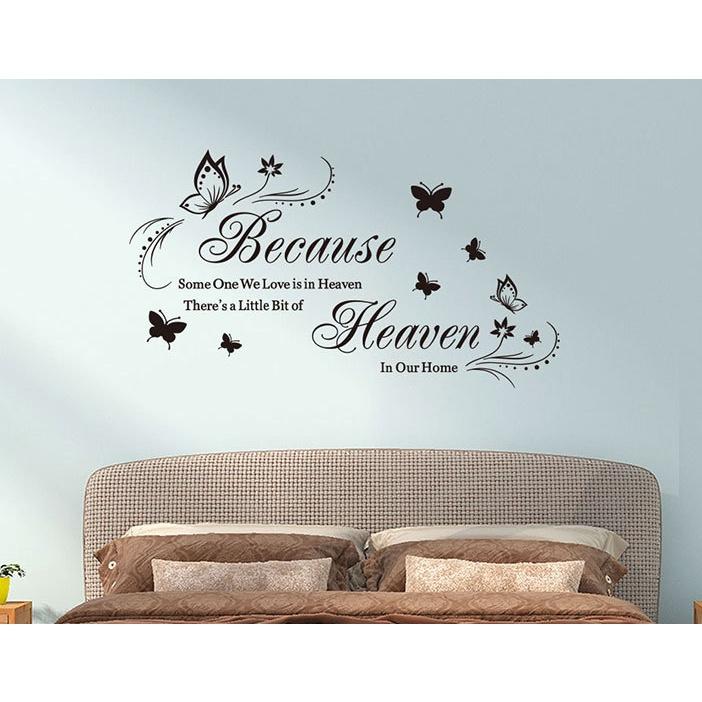 Decal trang trí tường - Decal chữ tiếng anh hay
