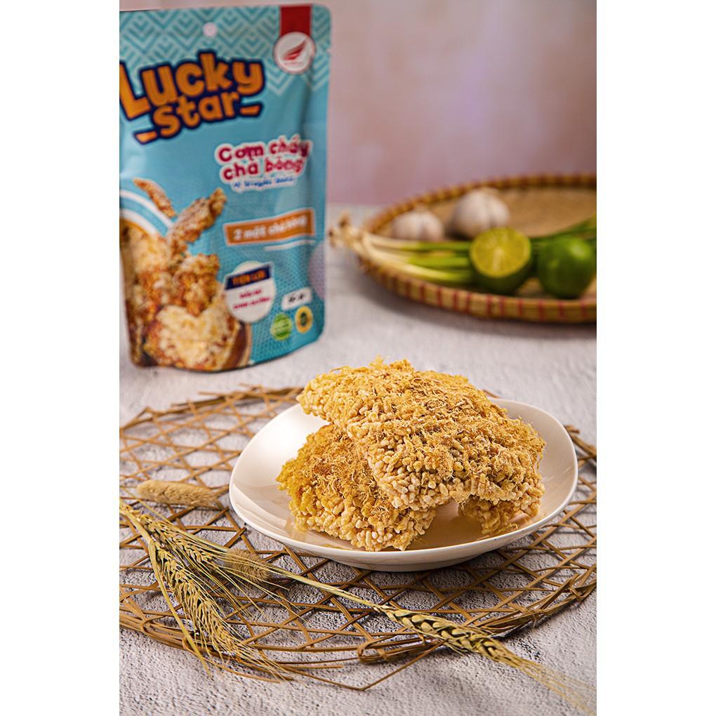 Combo 9 Gói Cơm Cháy Chà Bông Sài Gòn 3 Vị - LUCKY STAR Đạt tiêu chuẩn VSATTP, HACCP