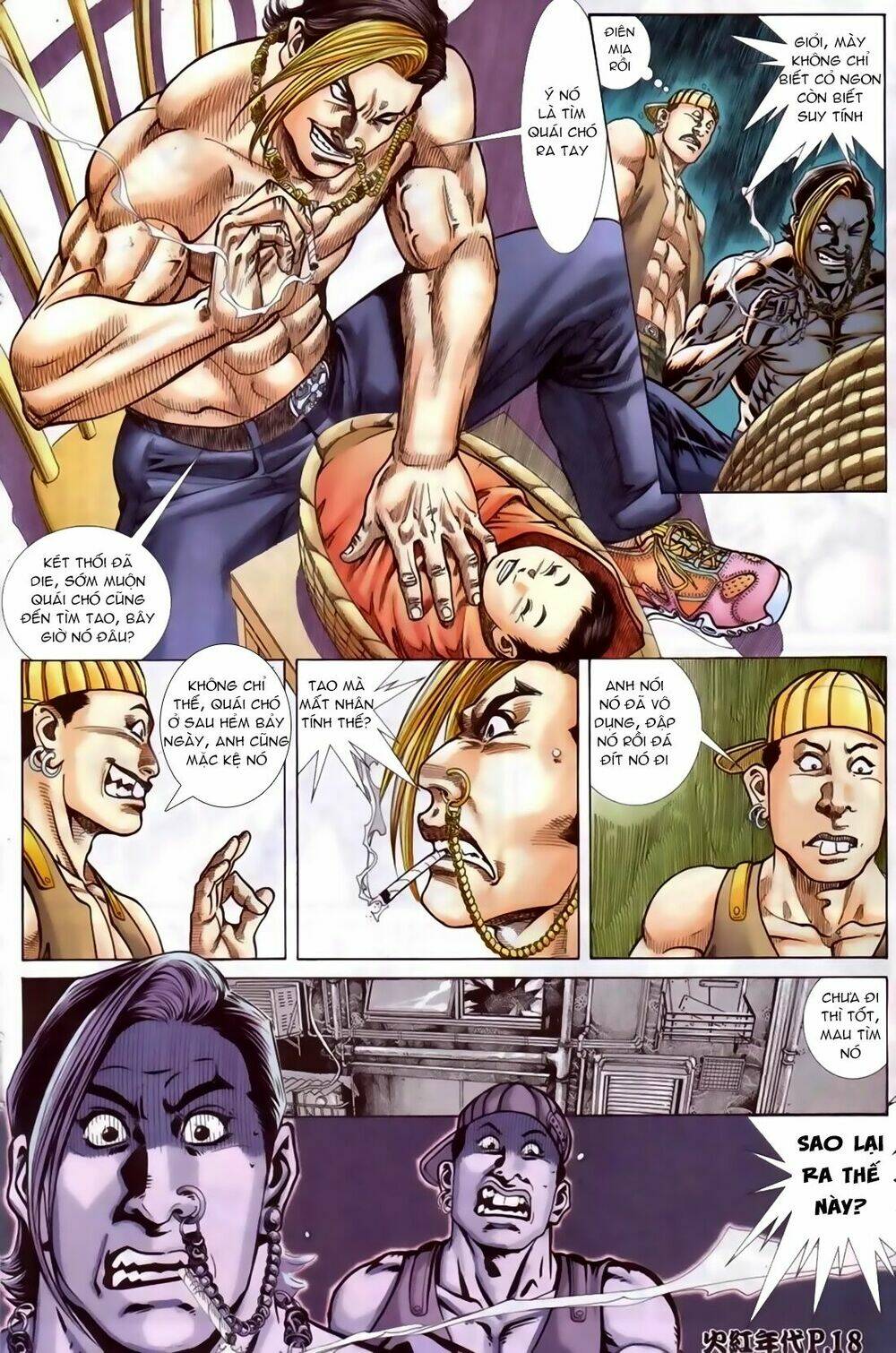 hỏa hồng niên đại hắc cốt đường chapter 90 16