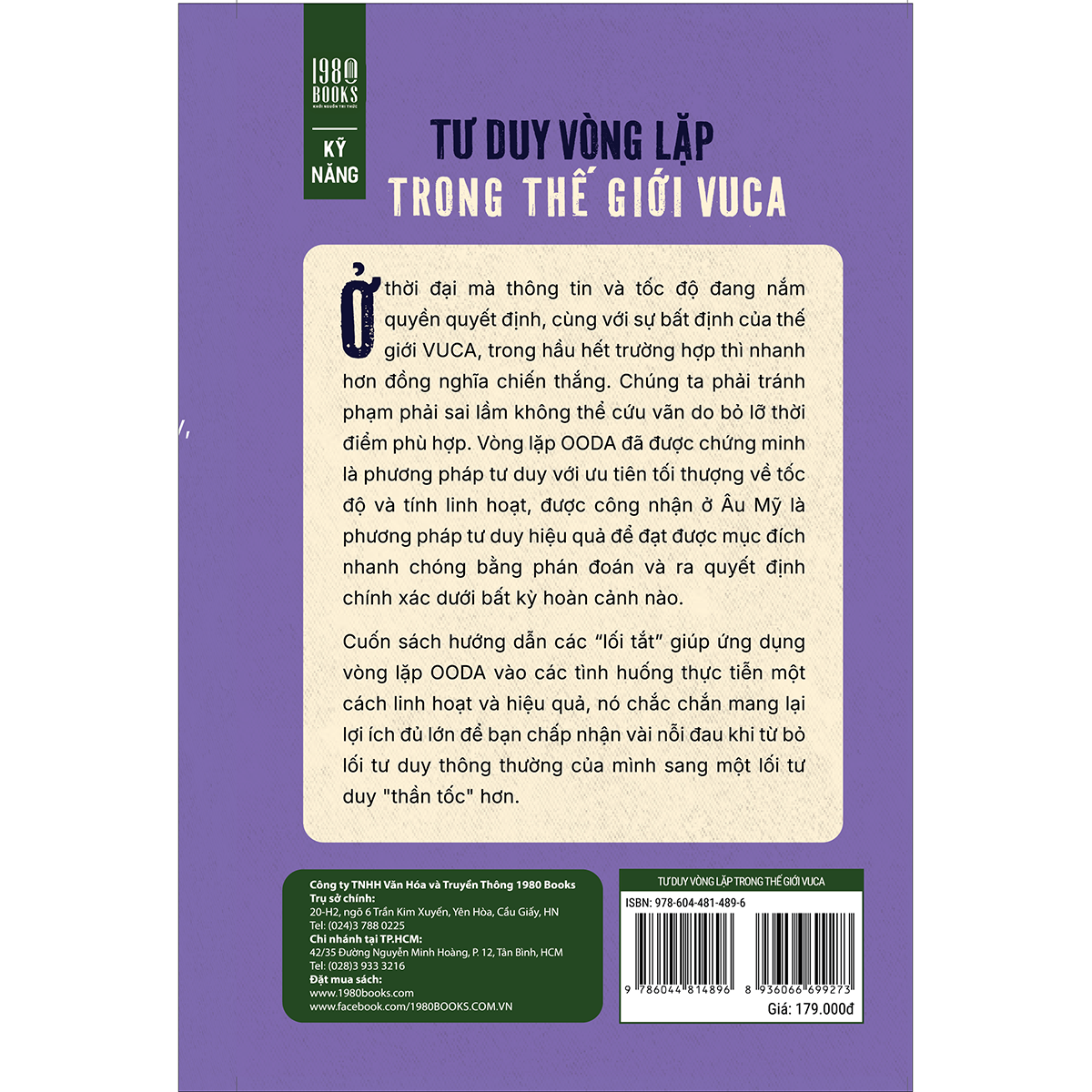 Sách Tư Duy Vòng Lặp Trong Thế Giới VUCA
