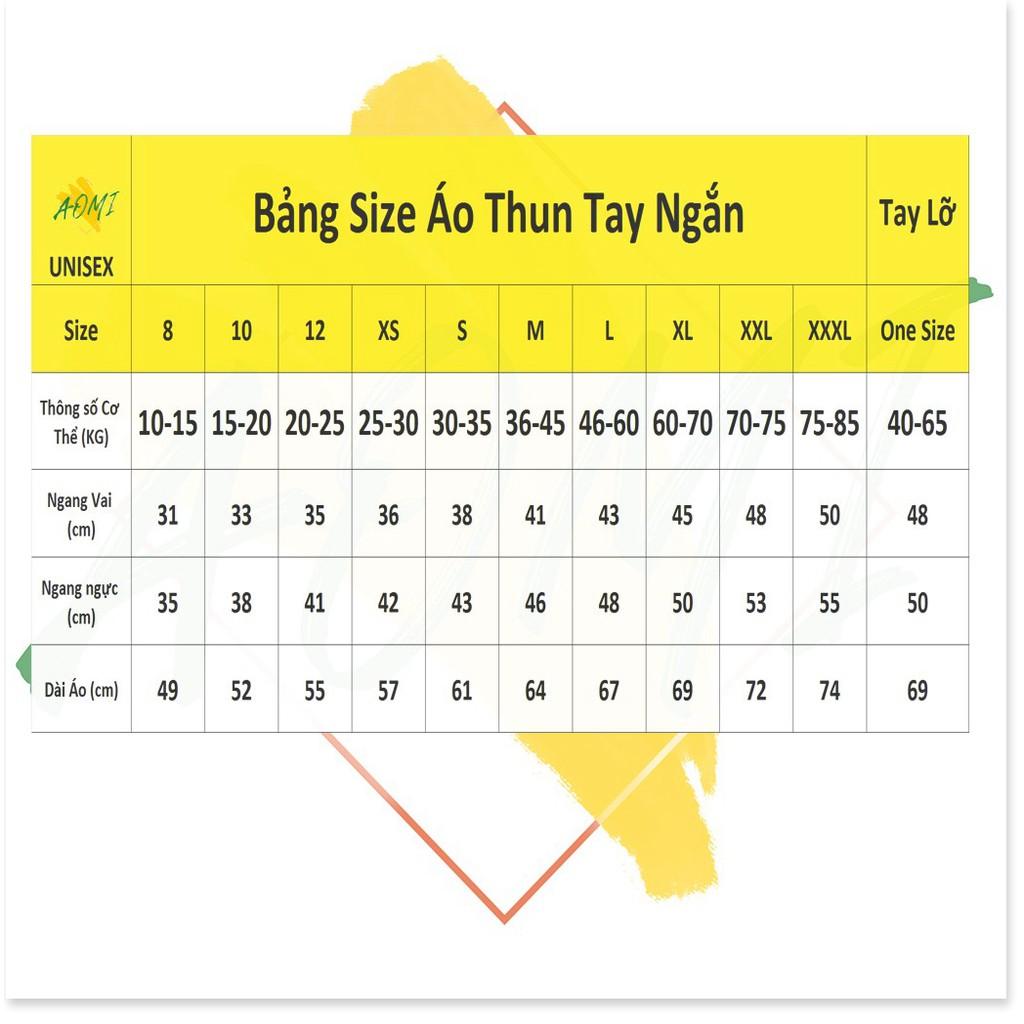 Áo thun nam nữ tay lỡ, áo phông form rộng ATL236 AQA1807 48 aomifashion