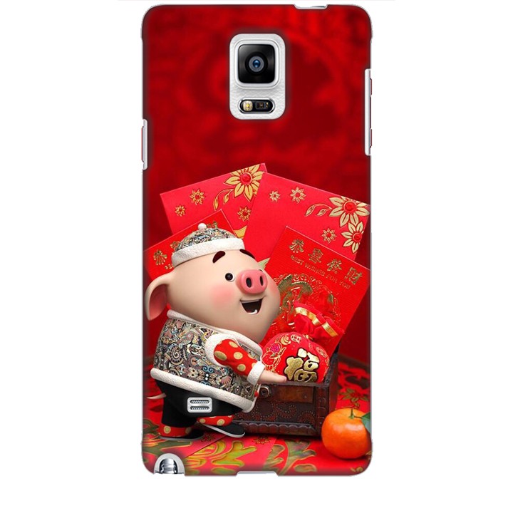Ốp lưng dành cho điện thoại SAMSUNG GALAXY NOTE 4 Heo Lì Xì