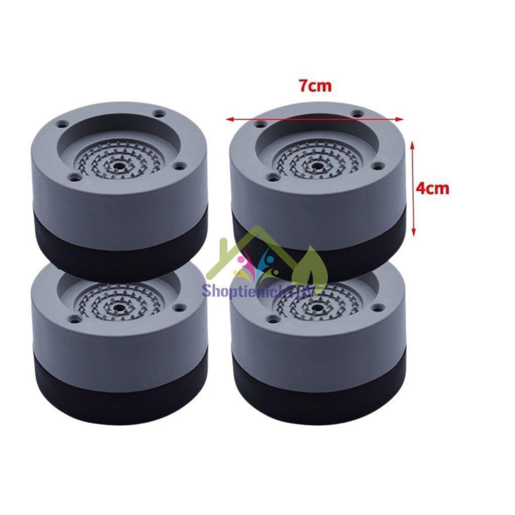 ĐỆM CAO SU KÊ CHÂN CHỐNG RUNG ĐA NĂNG CHO MÁY GIẶT SET 4 CÁI