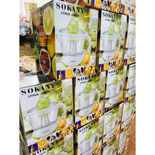 Máy vắt cam SOKANY JE-6230 dùng điện CHÍNH HÃNG dung tích 700ml, Máy vắt cam tự động