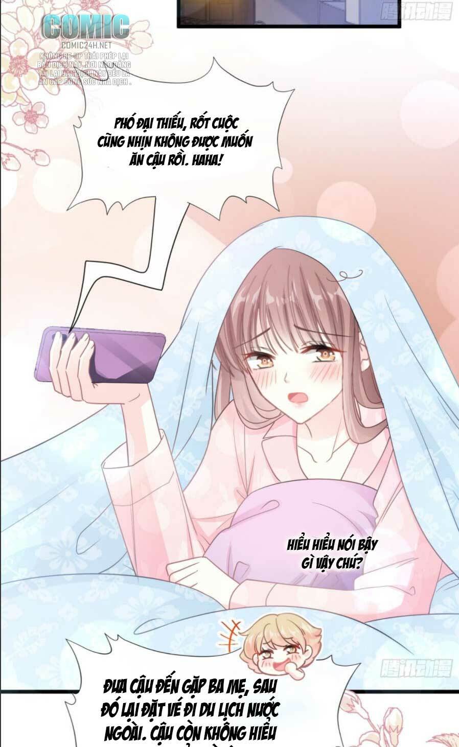 bá đạo tổng tài nhẹ nhàng yêu chapter 85.1 3