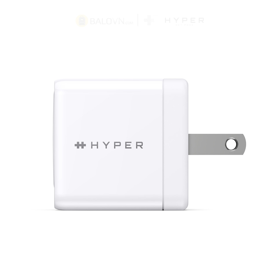 Sạc Nhanh cho Iphone 14/13/12 Hyper Gan II DUAL USB-C PPS 33W / PD 35W HJG35NA - Hàng chính hãng