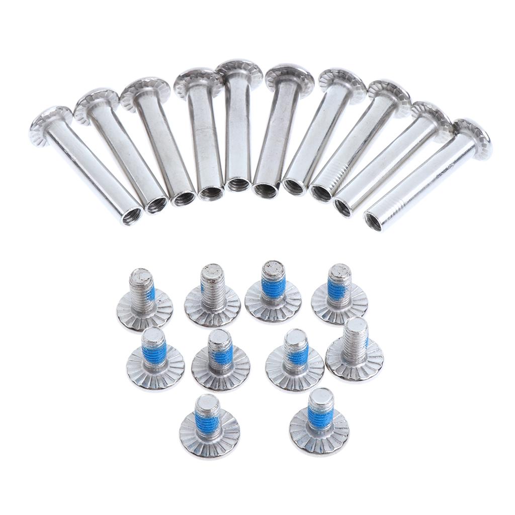 1 Bộ Inline Skate Wheel Vít Nail Thay Thế Giày Trượt Con Lăn Nut Bu Lông