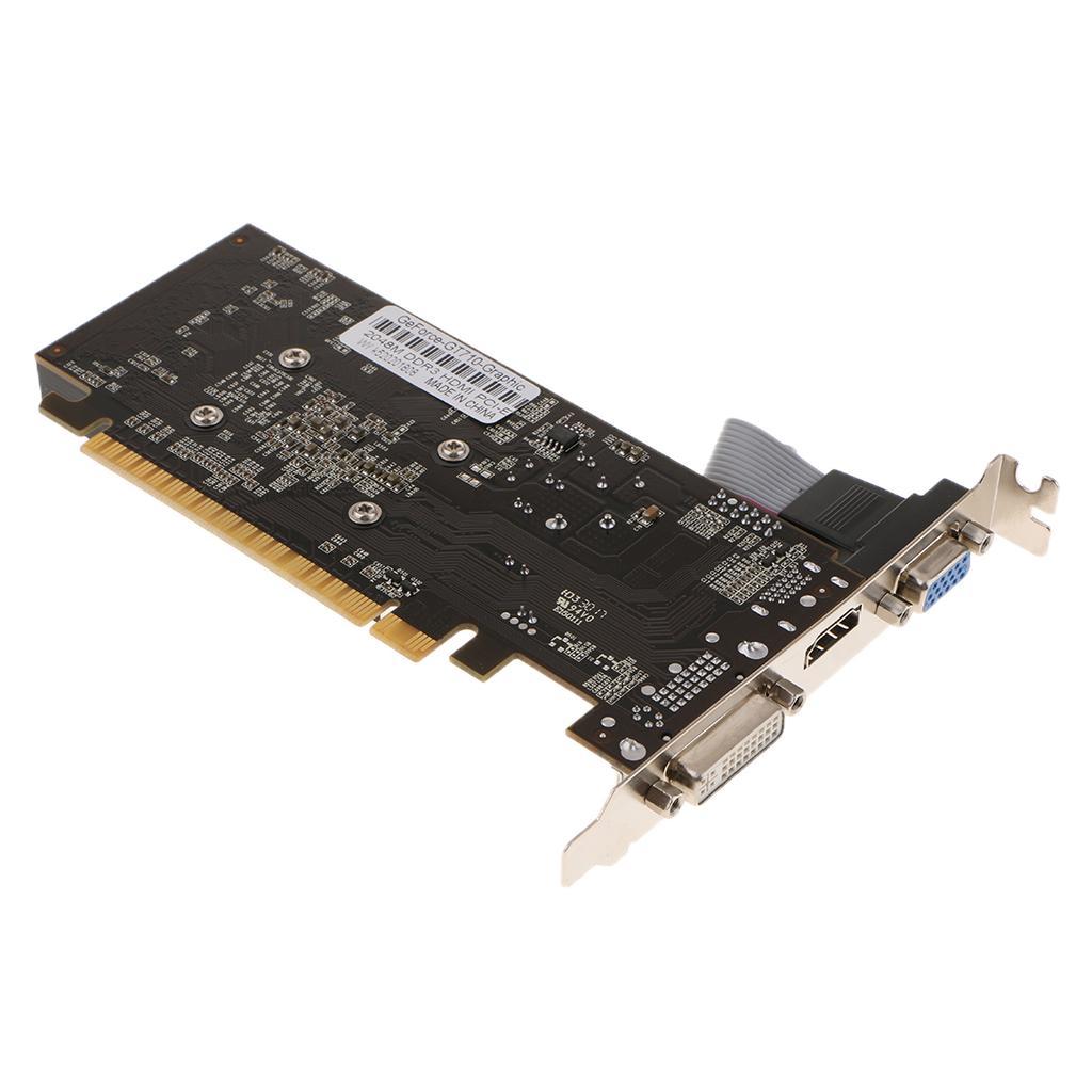 710 Office Video Graphics External Card DDR3 64Bit 2G for PC Computer