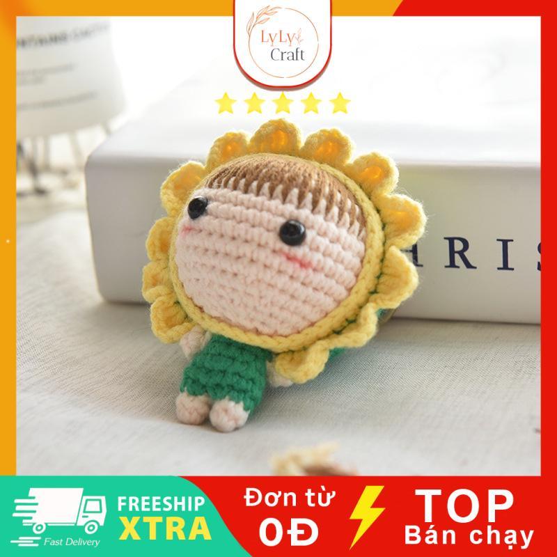 Diy Gói Nguyên Liệu Móc Len Thú Chibi Nhồi Bông Nhiều Mẫu Nghệ Thuật Móc Len Amigurumi Làm Quà Tặng Handmade Hoặc Decor Sản Phẩm