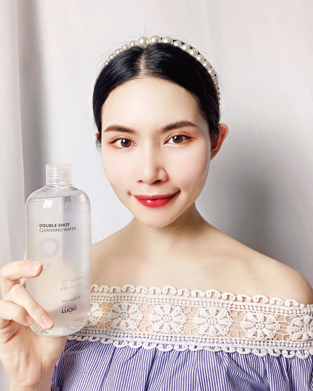 Nước tẩy trang - rửa mặt Luoki Double Shot Cleansing Water