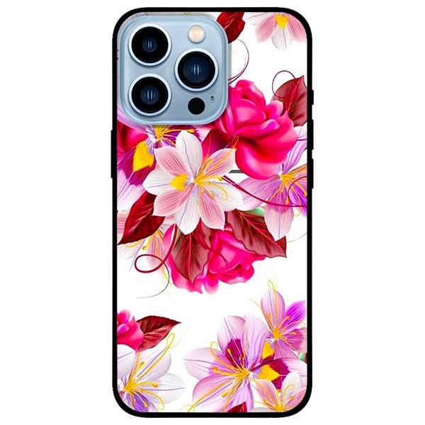 Ốp lưng dành cho Iphone 13 Mini - Iphone 13 - Iphone 13 Pro - Iphone 13 Pro Max - Hoa Hồng