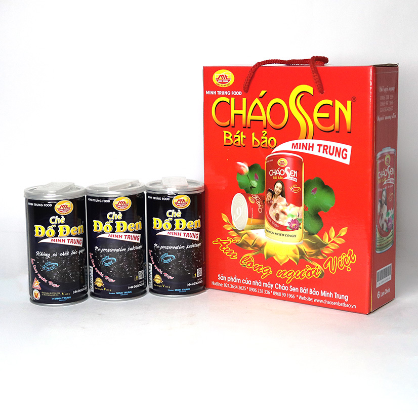 Chè Đỗ Đen Minh Trung Lốc 3 Lon