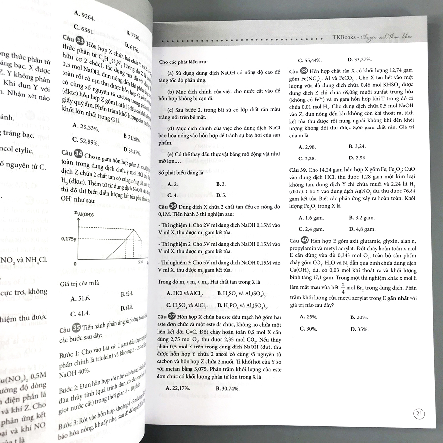 Combo luyện thi khối A: Sketch Test Luyện Đề THPT QG 2020 môn Toán, Vật lí, Hóa học