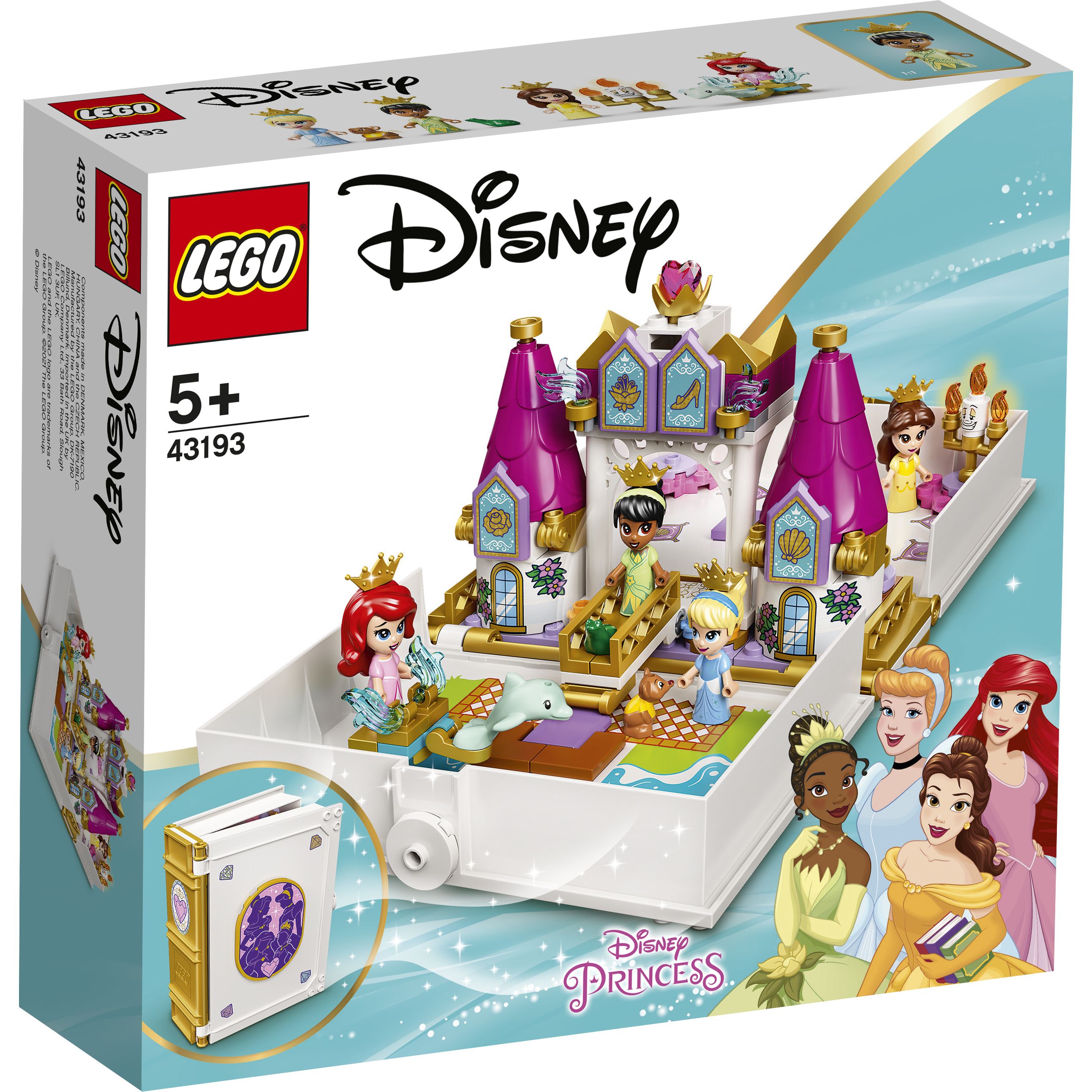 LEGO Disney Princess 43193 Hộp lâu đài công chúa Disney (131 chi tiết )