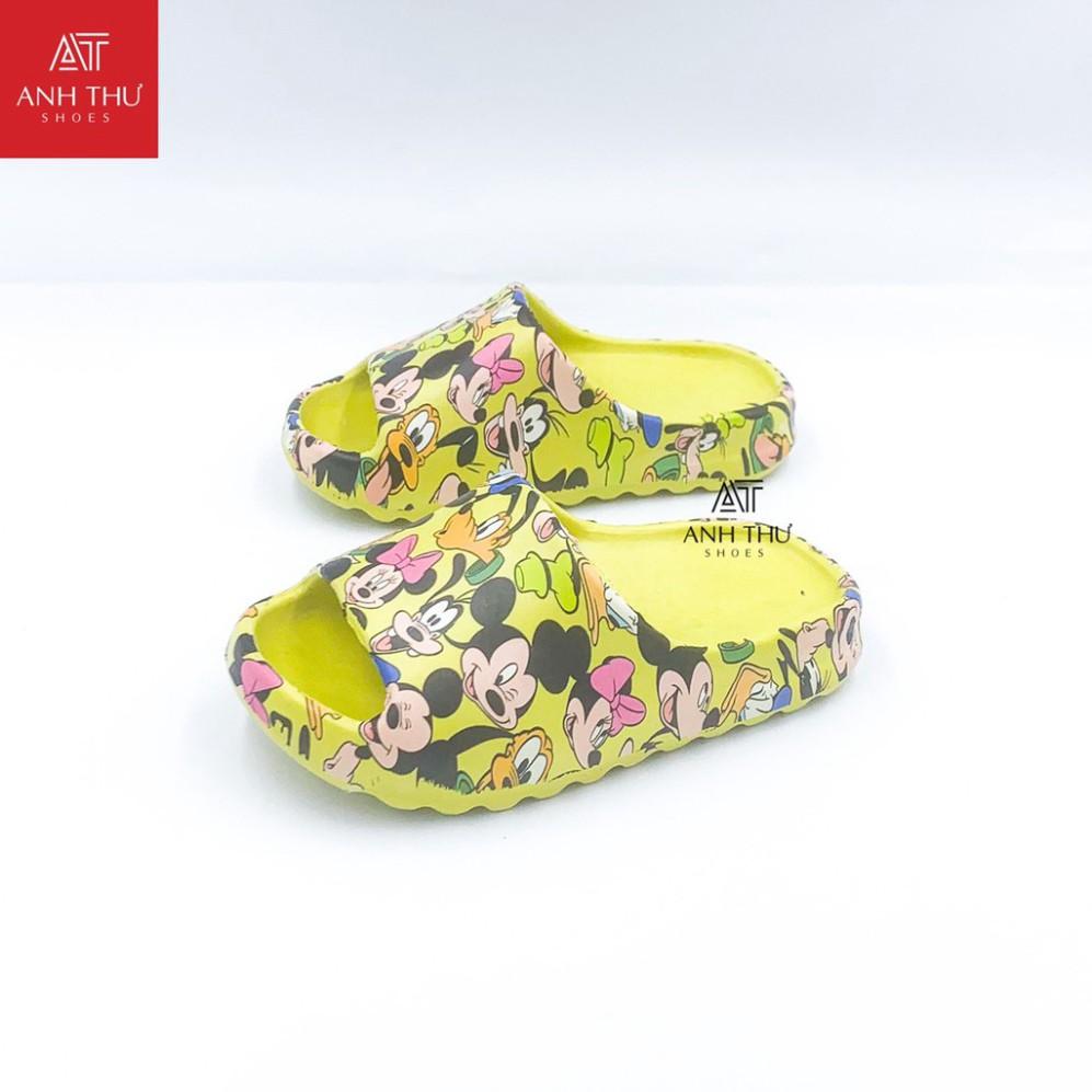 Freeship DÉP BÁNH MÌ TRẺ EM QUAI NGANG IN HÌNH MICKEY SIÊU CƯNG HOTTREND 2021 NHẸ MỀM ÊM - MT27BABY