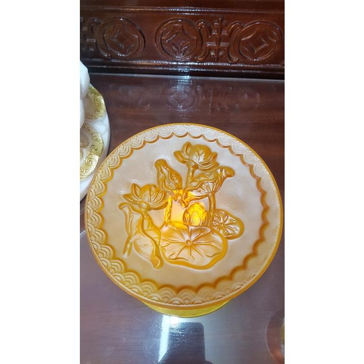 Bộ đồ thờ Lưu Ly hợp kim đồng cao cấp