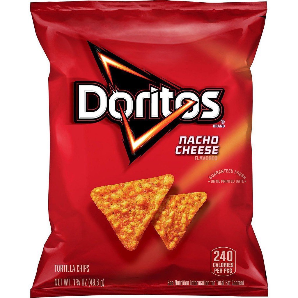 Bánh Snack Phô Mai hiệu Doritos Nacho Chips 198g
